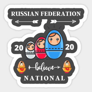 Russia 2020 Sticker